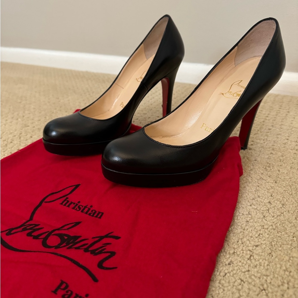 Christian Louboutin Bianca Platform Pump, size 37
